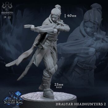 Dralfar Headhunter B Miniature