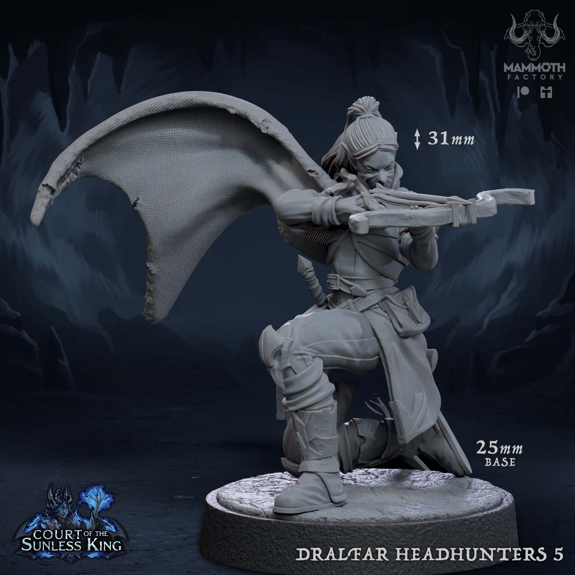 Dralfar Headhunter E Miniature