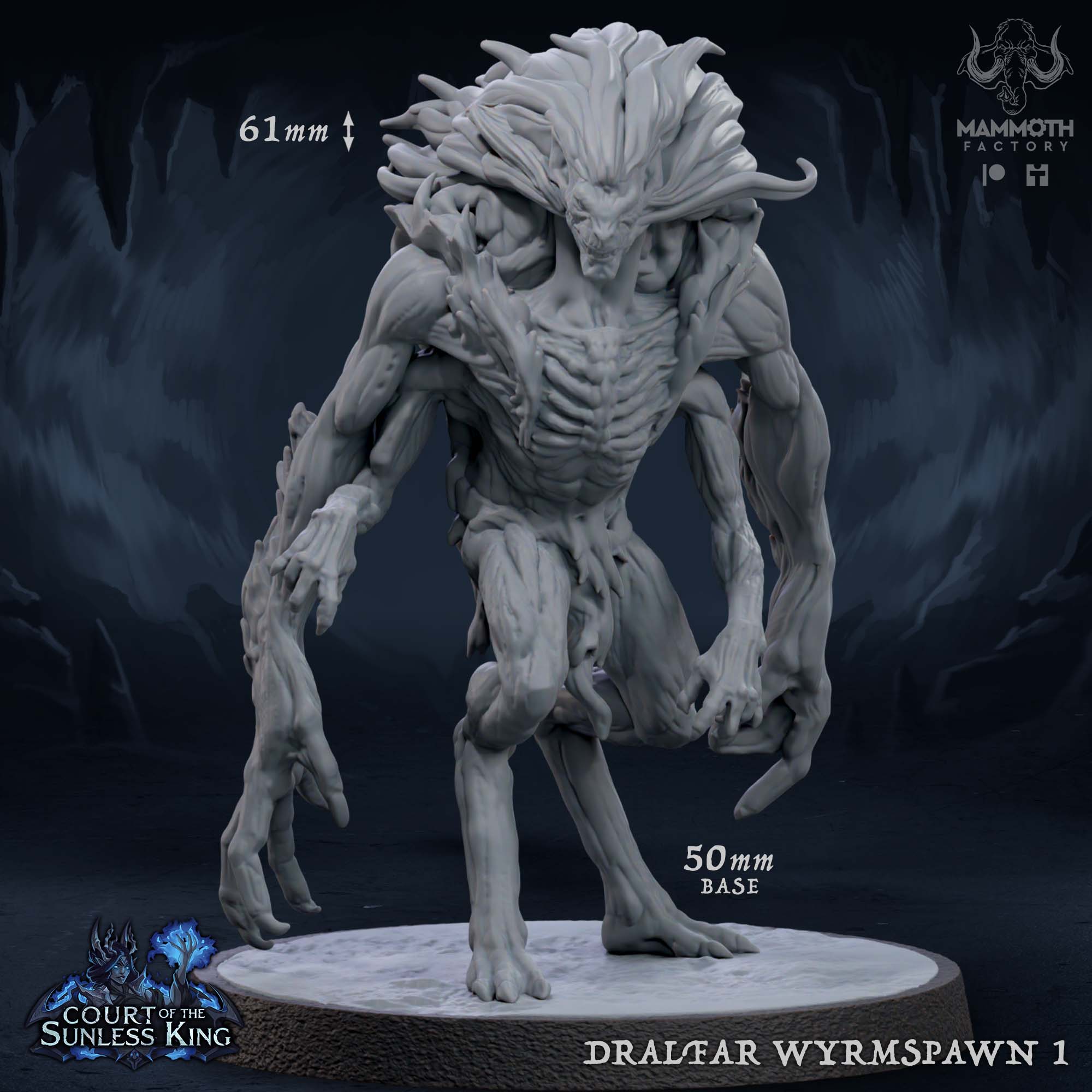 Dralfar Wyrmspawn A Miniature