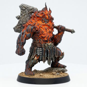 Elder Foebreaker A - Painted 3D Printed Miniature