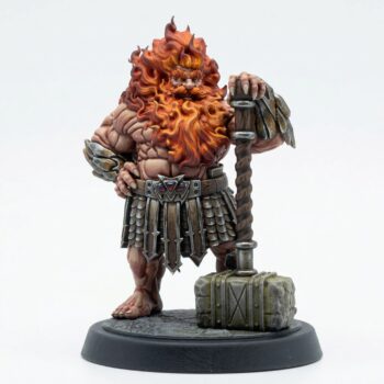 Elder Foebreaker B - Painted 3D Printed Miniature