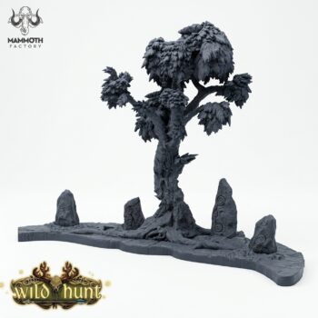 Elder Oak by Mammoth Factory - Wild Hunt Collection - Gray Resin 3D Printed Miniature
