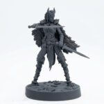 Elf Warrior 1 - Mammoth Factory Wild Hunt Miniature - Gray Resin 3D Printed Miniature