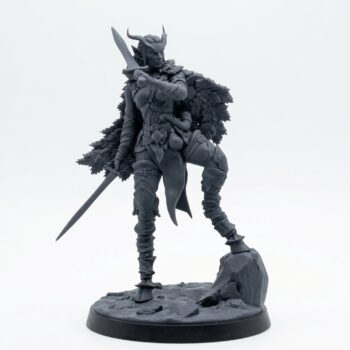 Wild Hunt Elf Warrior 3 Miniature