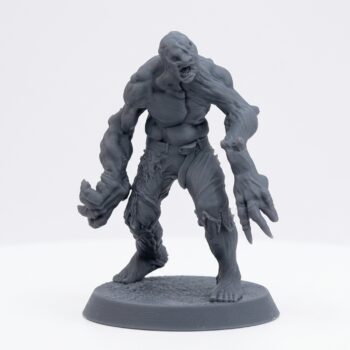 Fell Wanderer A - Gray Resin 3D Printed Miniature
