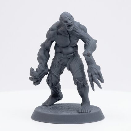 Fell Wanderer A - Gray Resin 3D Printed Miniature