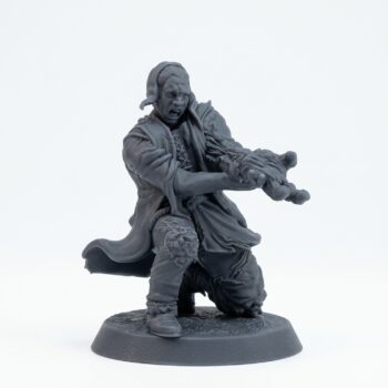 Fell Wanderer C - Gray Resin 3D Printed Miniature