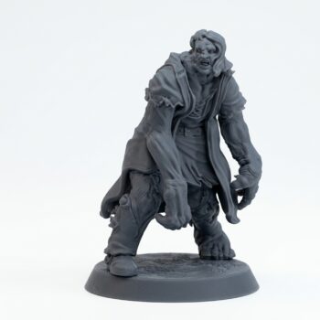 Fell Wanderer D - Gray Resin 3D Printed Miniature