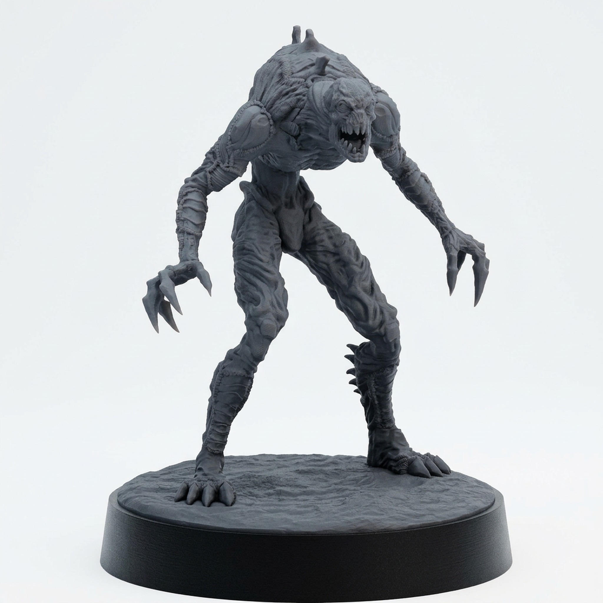 Ferrovex Drone A - Gray Resin 3D Printed Miniature