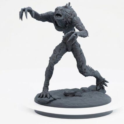 Ferrovex Drone B - Gray Resin 3D Printed Miniature