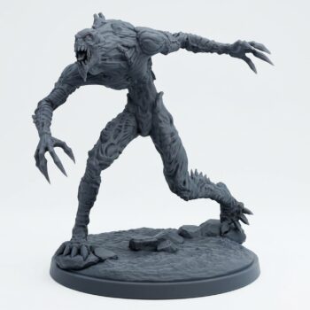 Ferrovex Drone D - Gray Resin 3D Printed Miniature