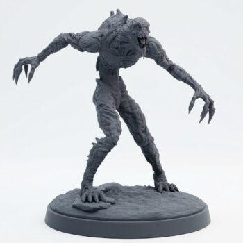 Ferrovex Drone E - Gray Resin 3D Printed Miniature