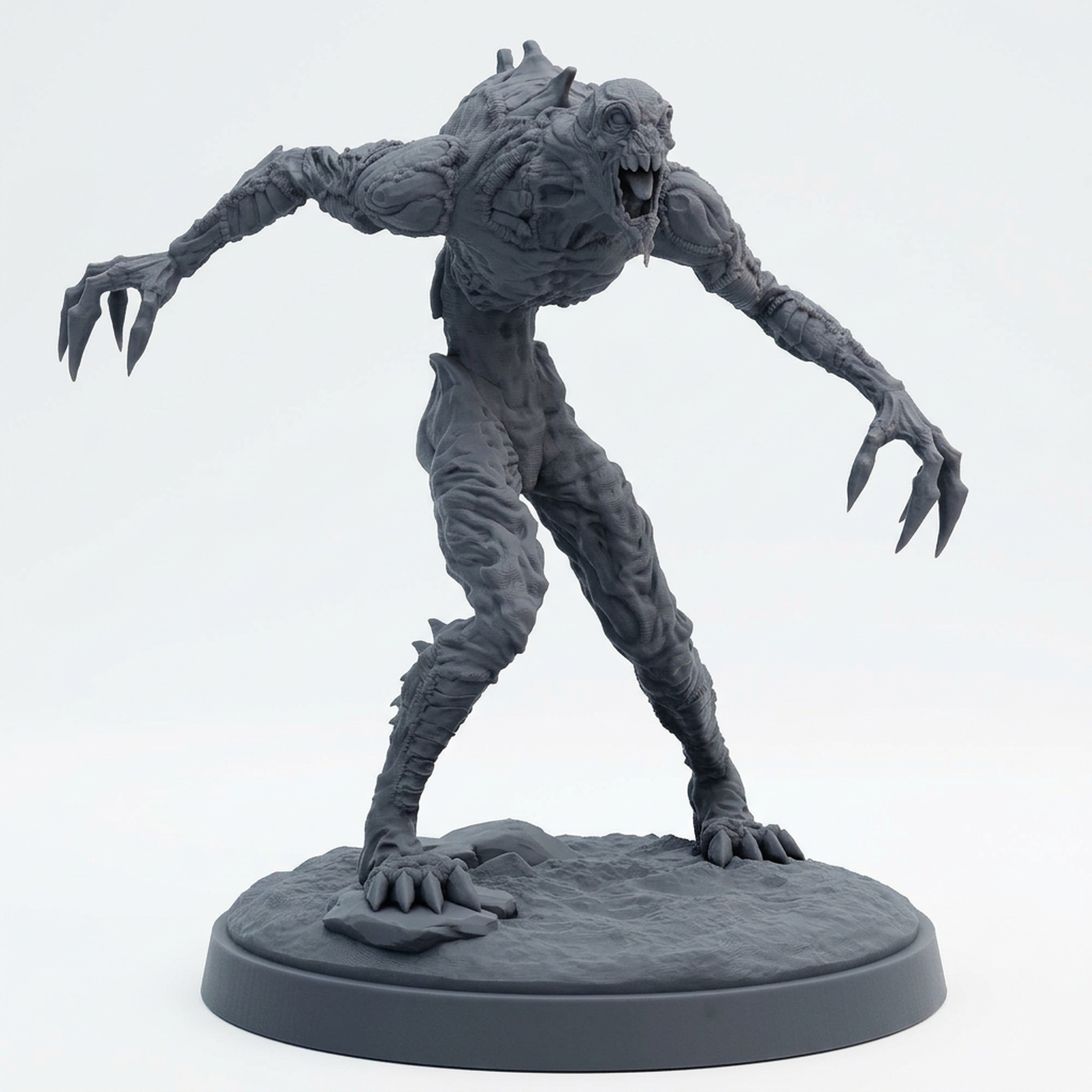 Ferrovex Drone E - Gray Resin 3D Printed Miniature