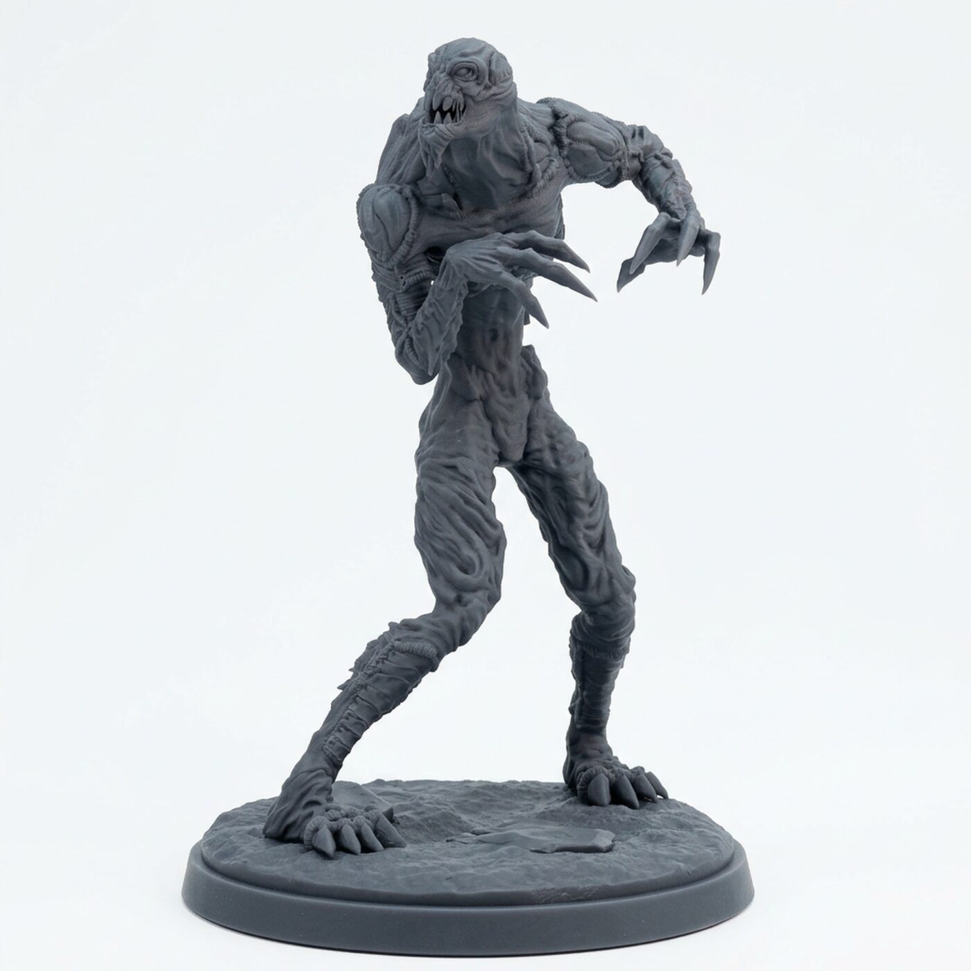 Ferrovex Drone F - Gray Resin 3D Printed Miniature