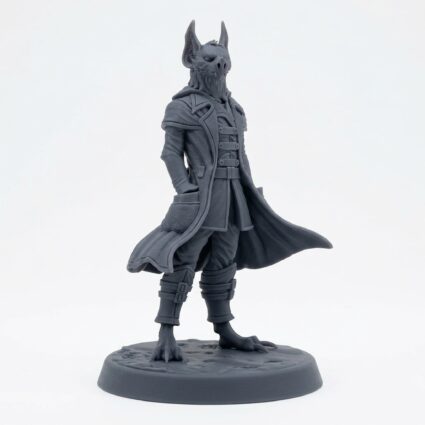 Fidigree The Moist - Gray Resin 3D Printed Miniature