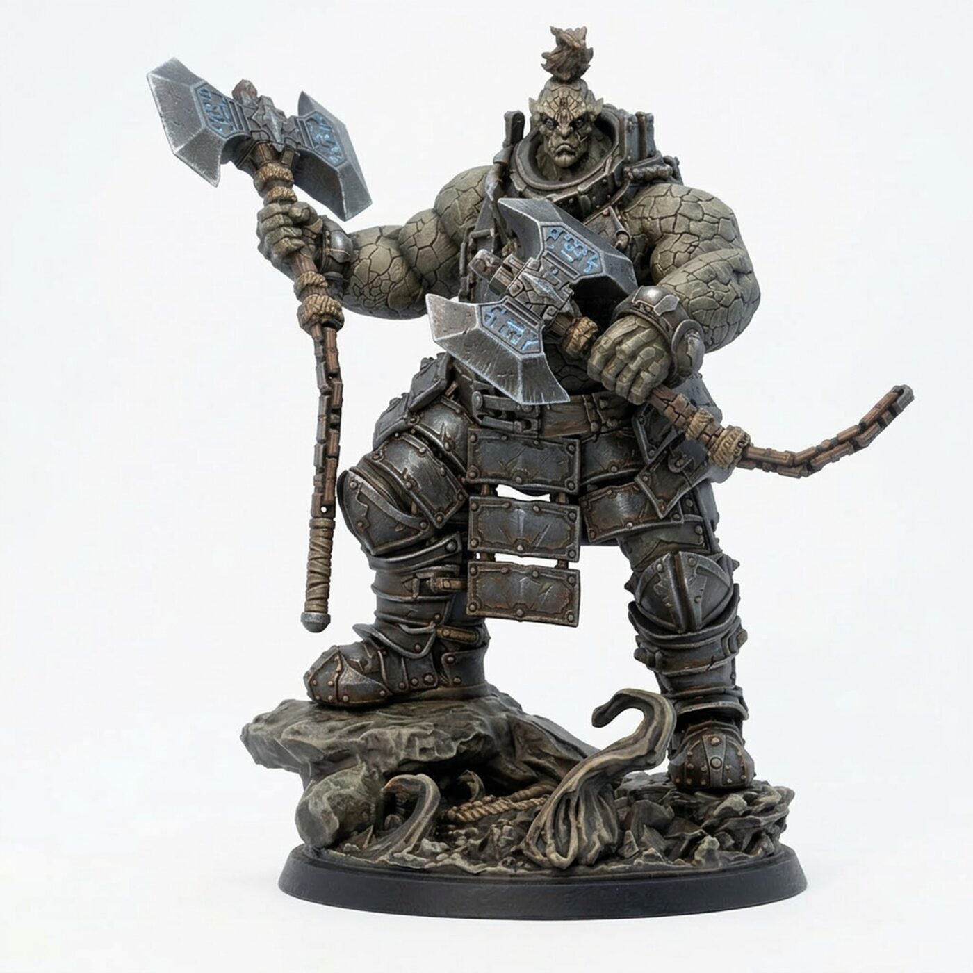 Fire Giant Hillbreaker - Painted 3D Printed Miniature