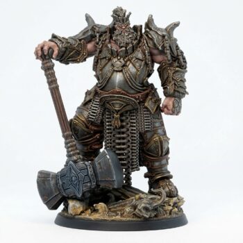 Fire Giant Volcano Lord - Painted 3D Printed Miniature