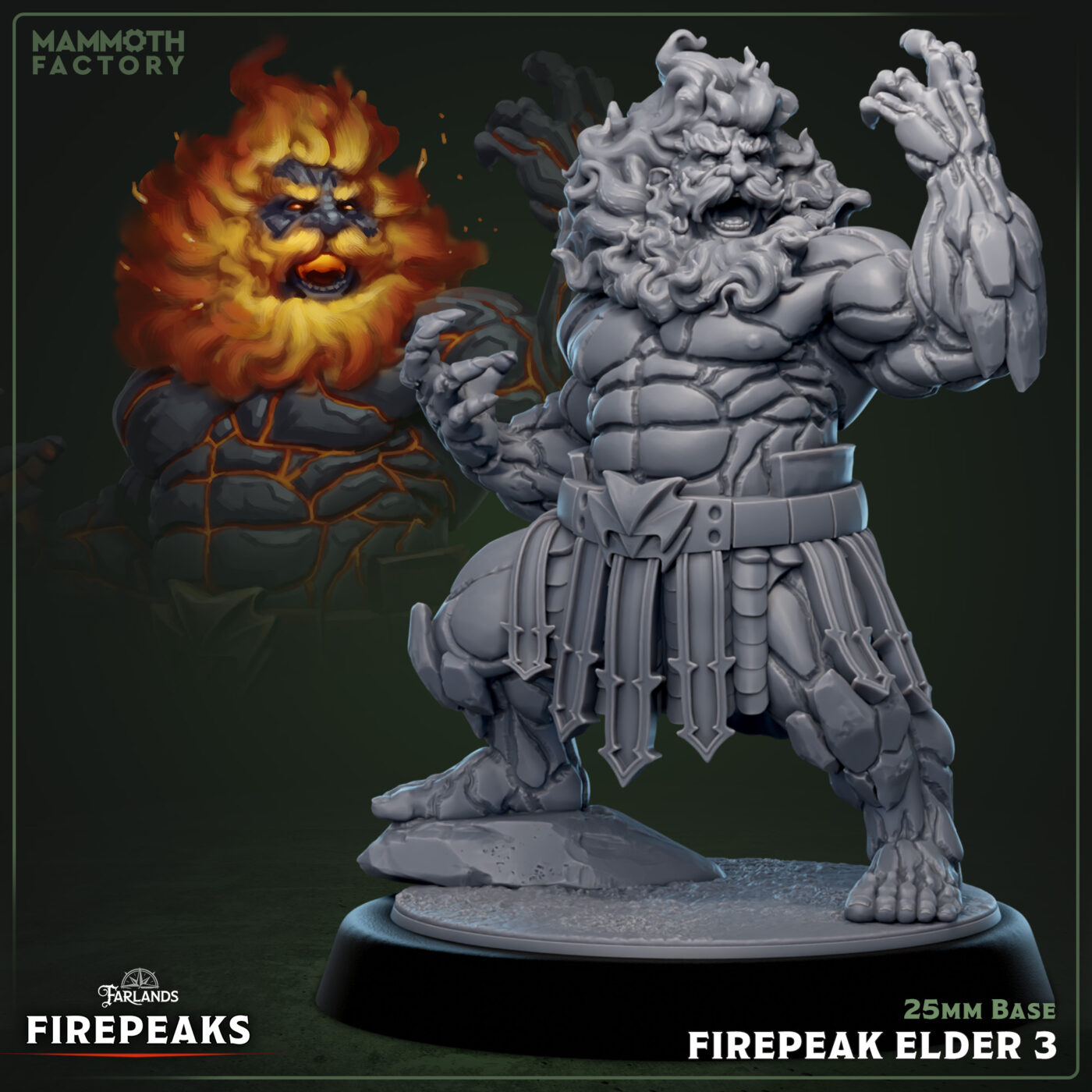 Firepeak Elder C Miniature