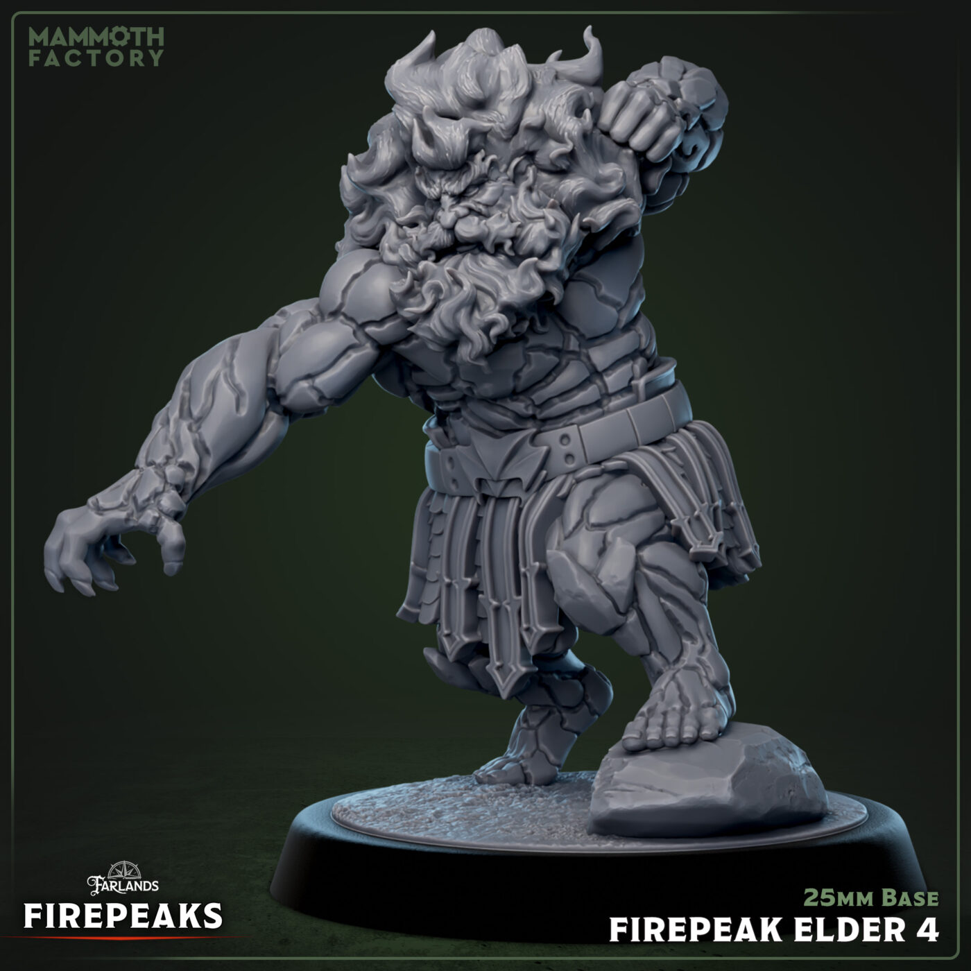 Firepeak Elder D Miniature