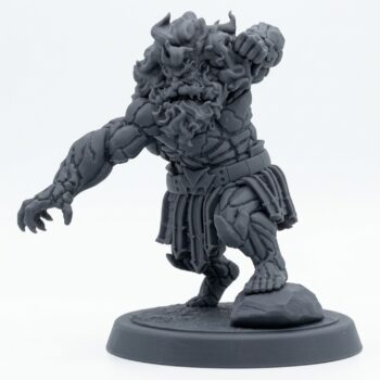 Firepeak Elder D - Gray Resin 3D Printed Miniature