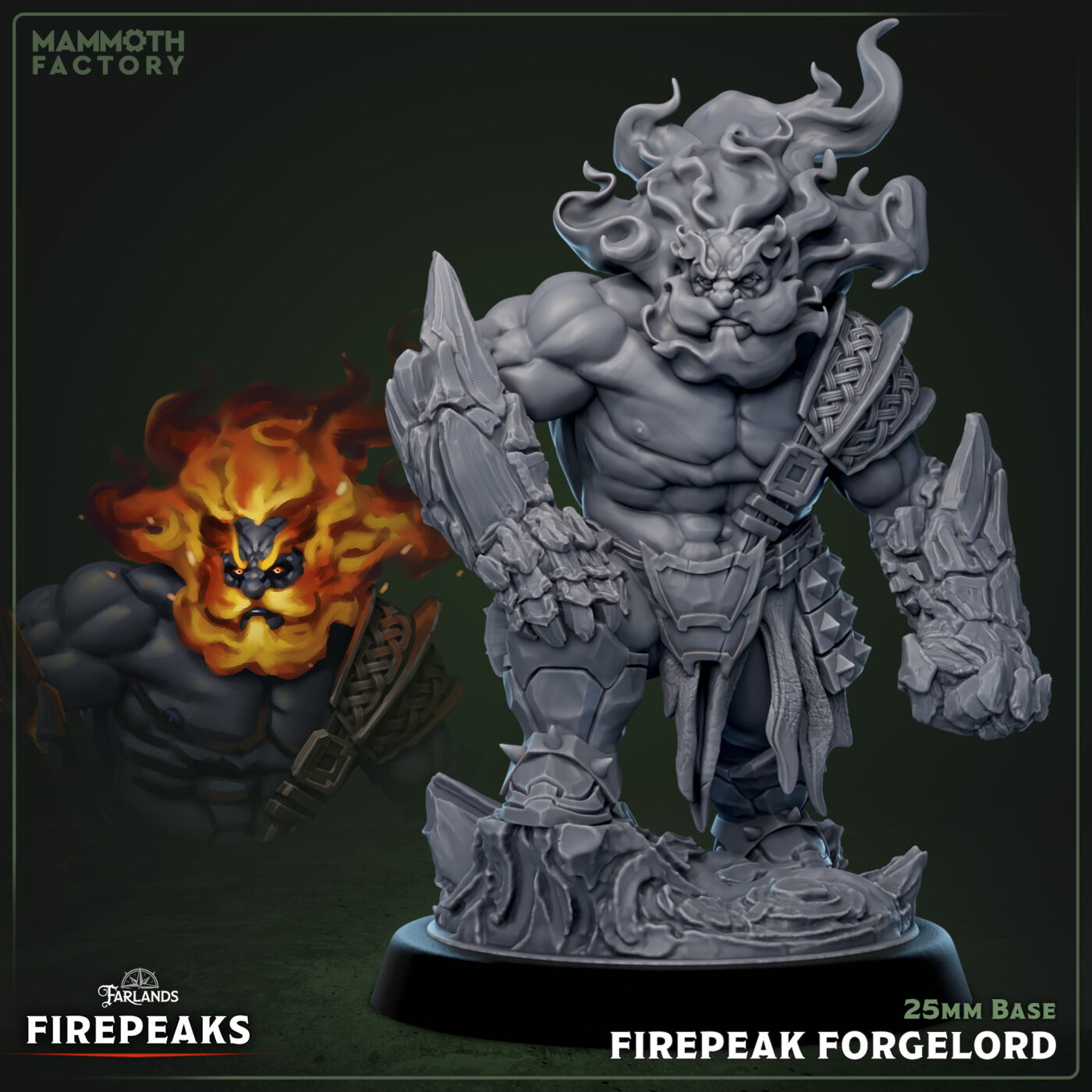 Firespeak Forgelord Miniature