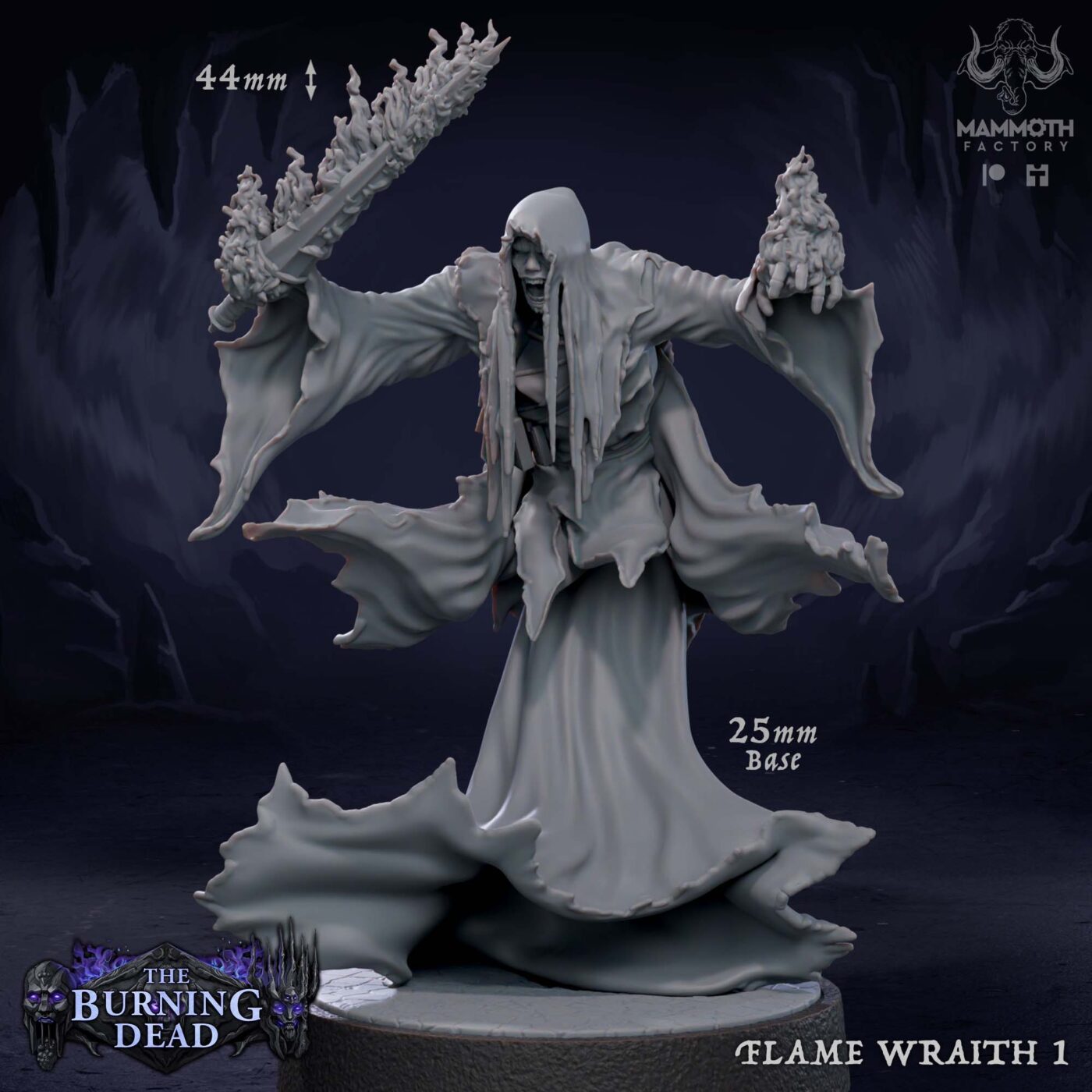 Flame Wraith A Miniature