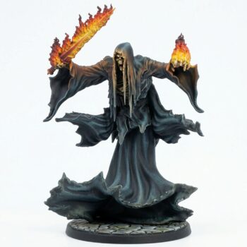 Flame Wraith A - Painted 3D Printed Miniature