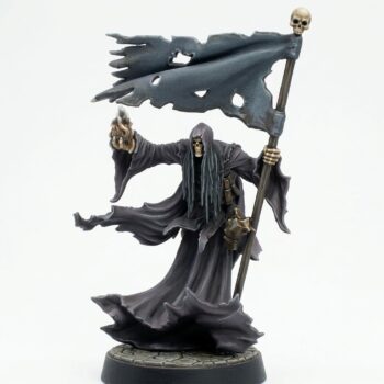 Flame Wraith B - Painted 3D Printed Miniature