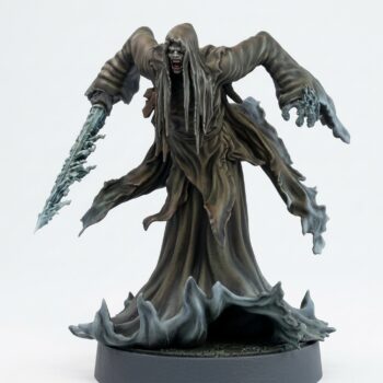 Flame Wraith C - Painted 3D Printed Miniature