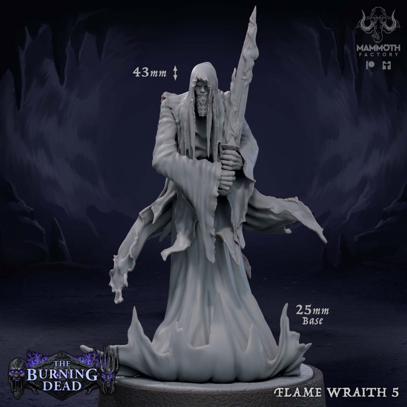 Flame Wraith E Miniature