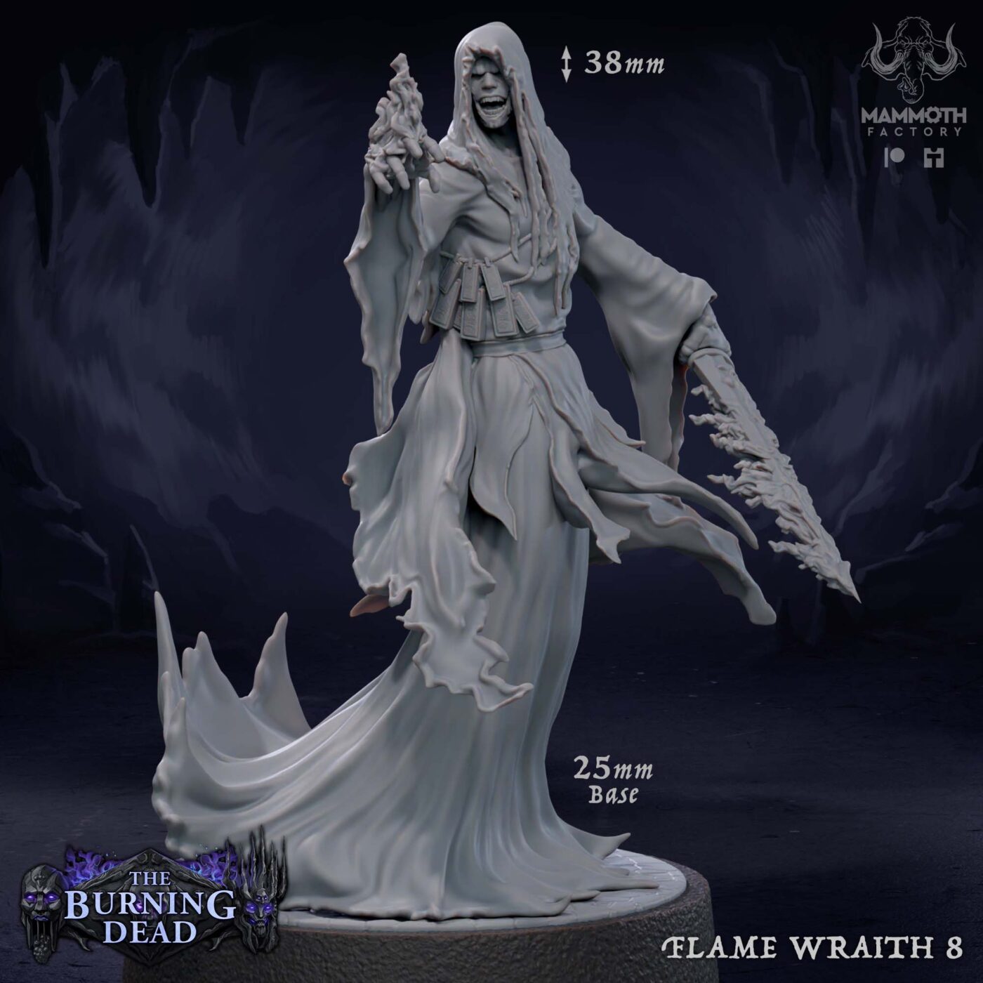 Flame Wraith H Miniature