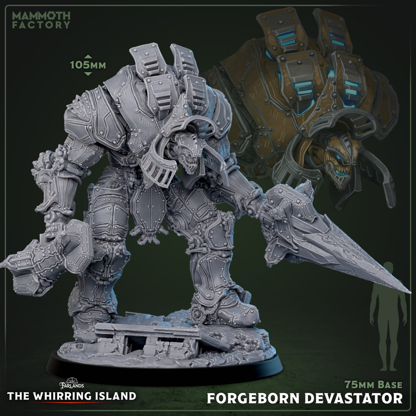 Forgeborn Devastator Miniature