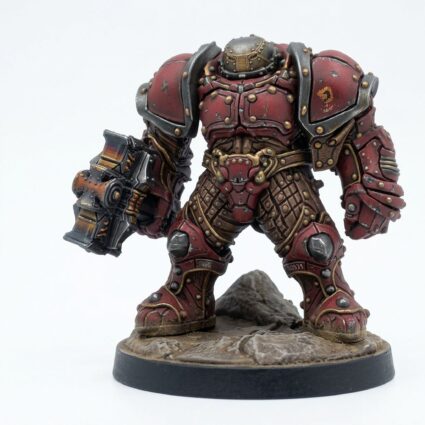 Forgeborn Juggernaut A - Painted 3D Printed Miniature