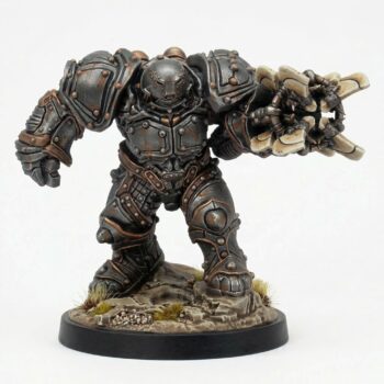 Forgeborn Juggernaut B - Painted 3D Printed Miniature