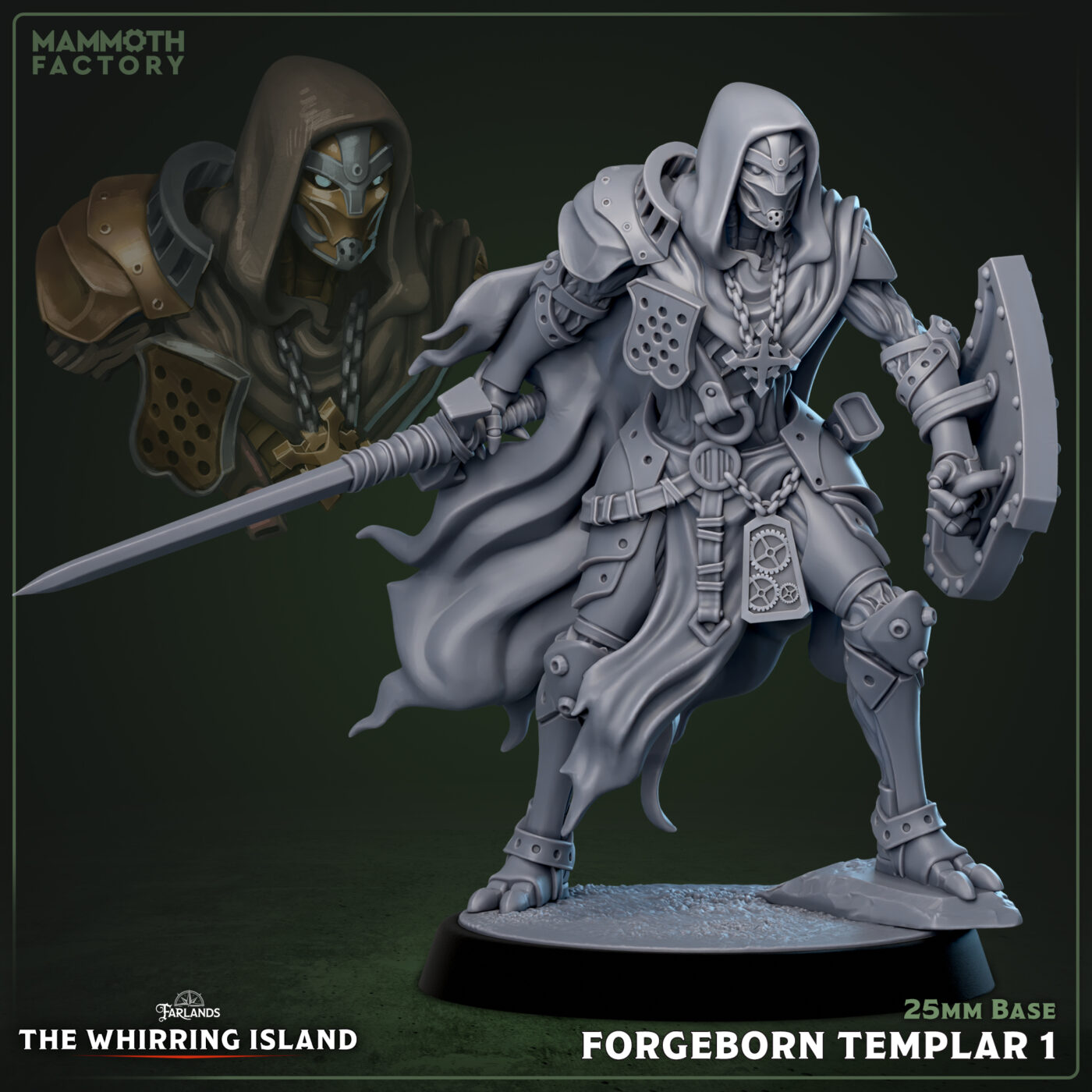 Forgeborn Templar A Miniature