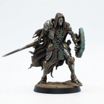 Forgeborn Templar A - Painted 3D Printed Miniature
