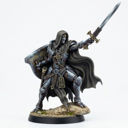 Forgeborn Templar B - Painted 3D Printed Miniature