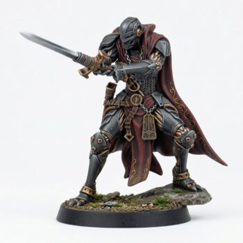 Forgeborn Templar C - Painted 3D Printed Miniature