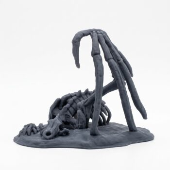 Frozen Remains - Gray Resin 3D Printed Miniature