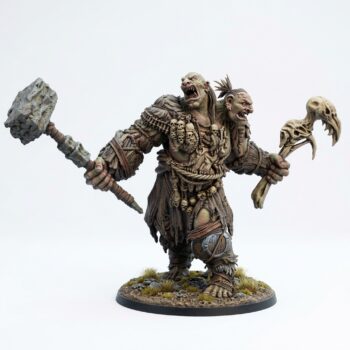 Giant Ettin - Painted 3D Printed Miniature
