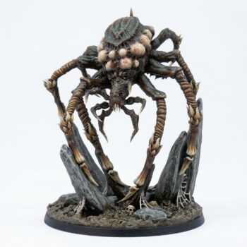 Giant Phase Spider - Saurian Isles - Mammoth Factory - Painted 3D Printed Miniature