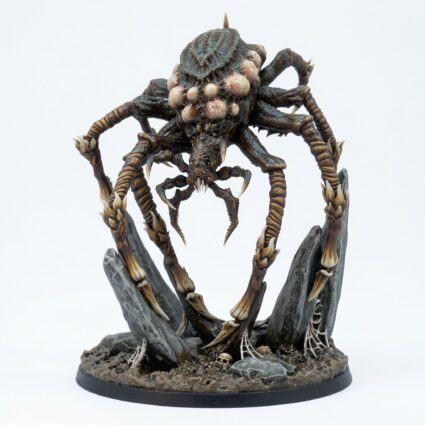Giant Phase Spider - Saurian Isles - Mammoth Factory - Painted 3D Printed Miniature