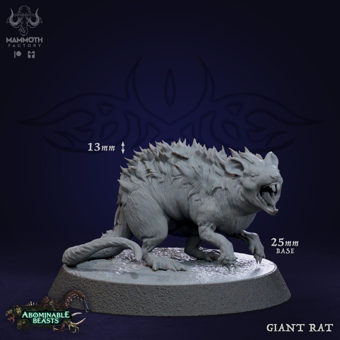 Giant Rat Miniature