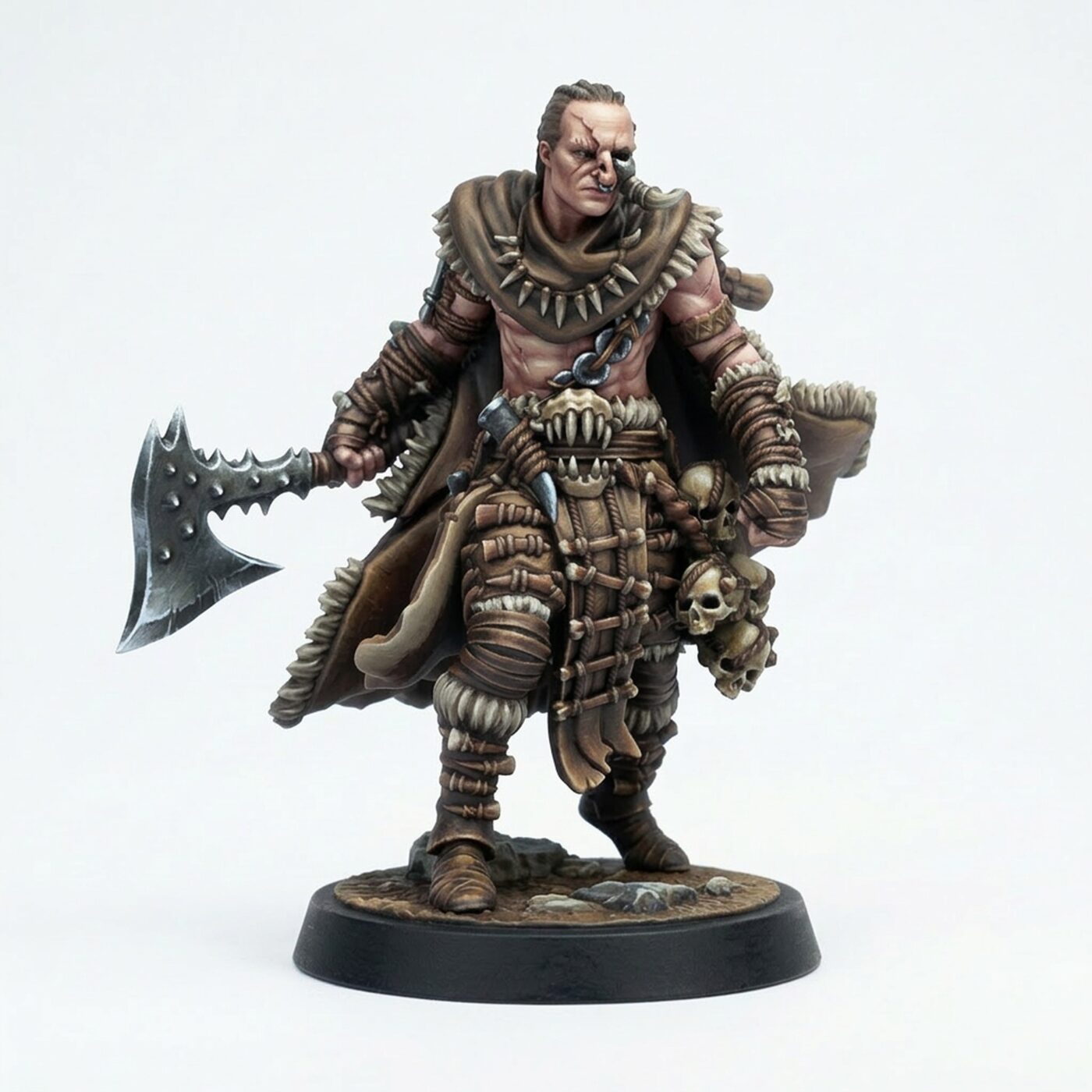 Giantblood Berserker A - Painted 3D Printed Miniature