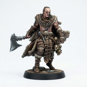 Giantblood Berserker A - Painted 3D Printed Miniature