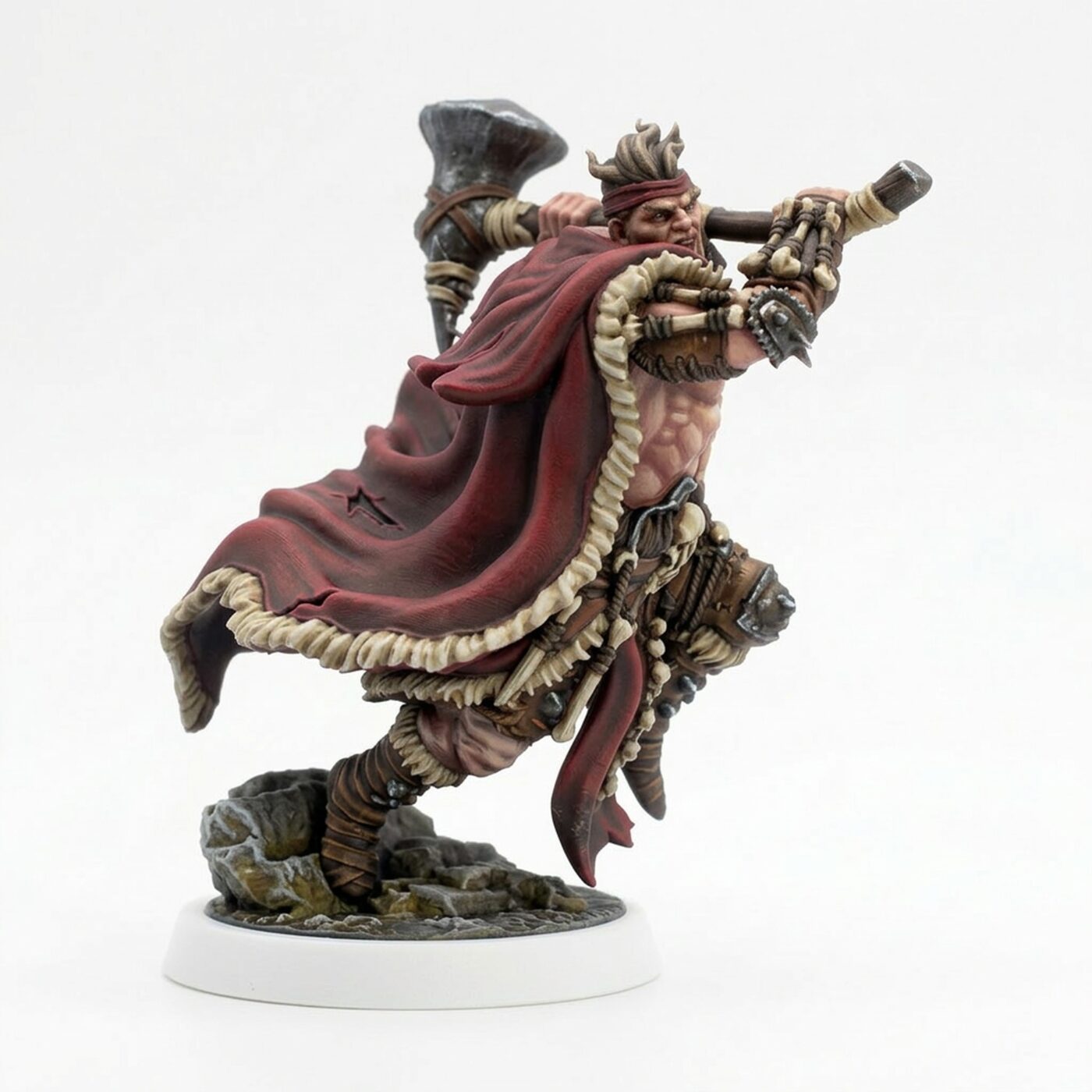 Giantblood Berserker B - Painted 3D Printed Miniature