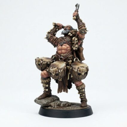 Giantblood Berserker 6 Musician - Painted 3D Printed Miniature