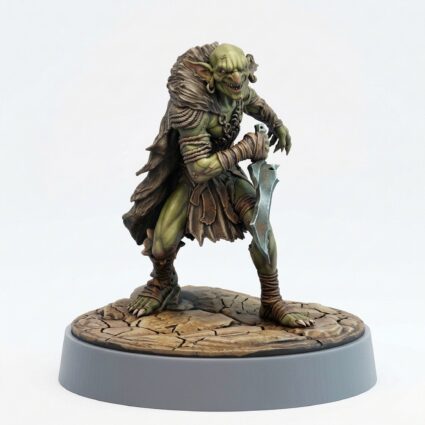 Goblin Scavenger A - Painted 3D Printed Miniature