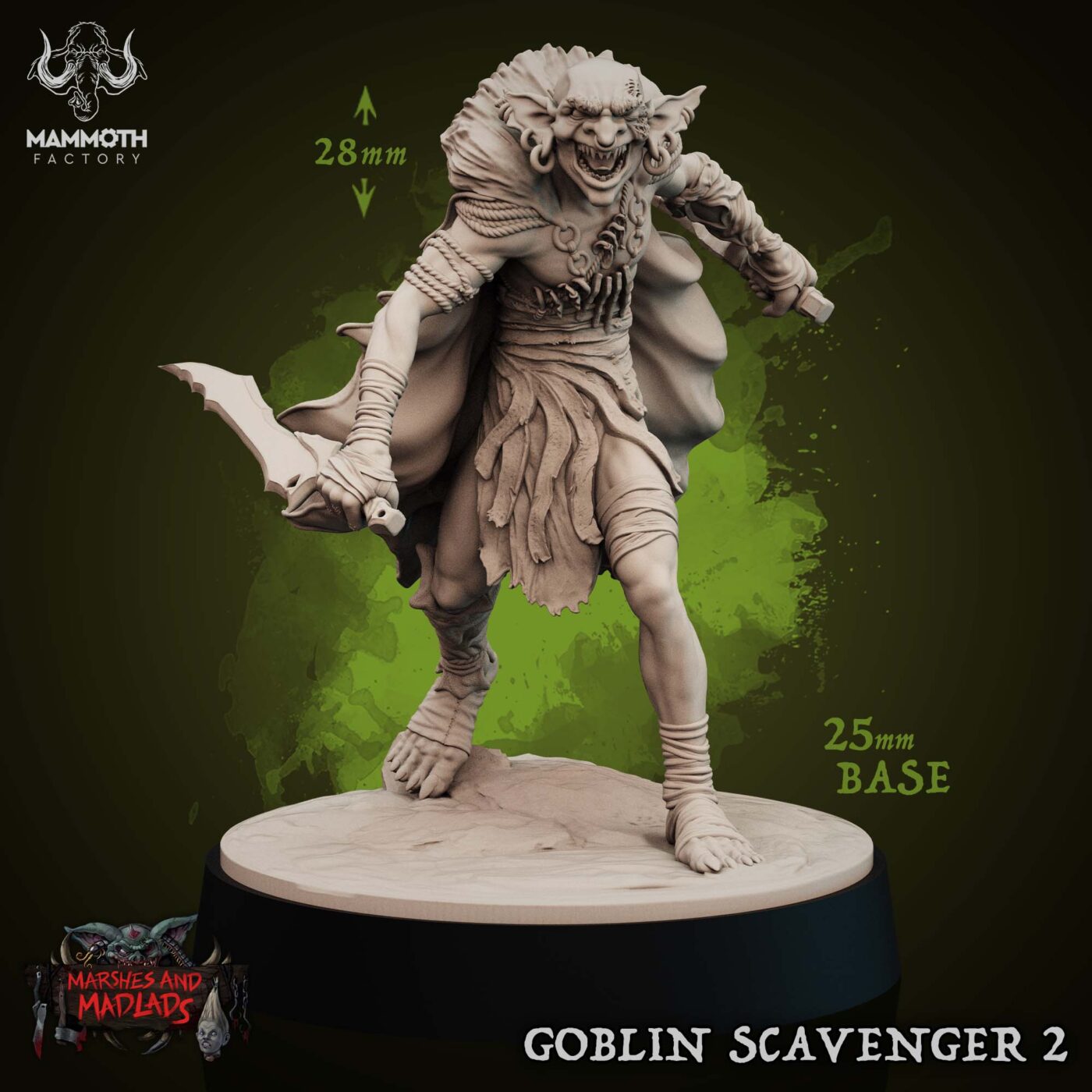 Goblin Scavenger B Miniature