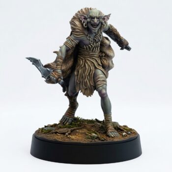 Goblin Scavenger B - Painted 3D Printed Miniature